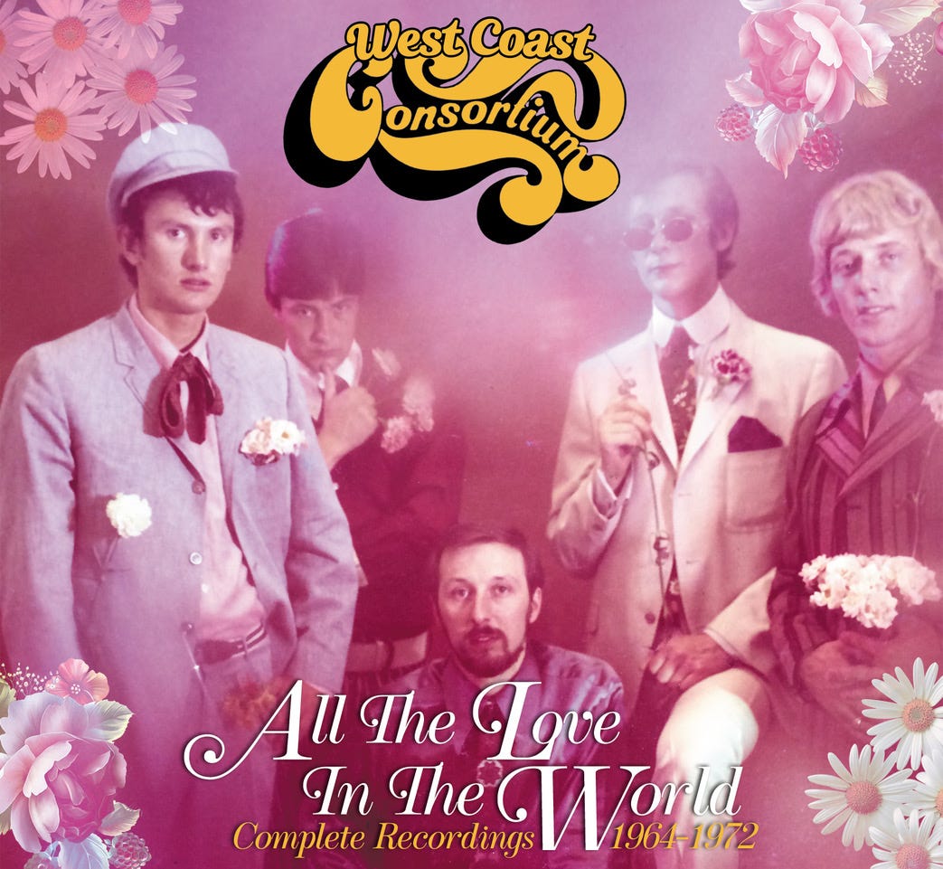 CRSEG138T - All The Love In The World: Complete Recordings 1964-1972 3cd Set - West Coast Consortium