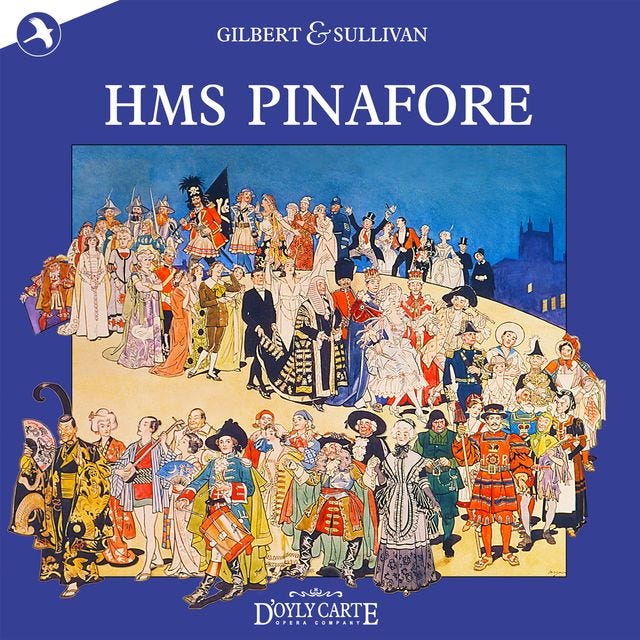 CDJAY21412 - Hms Pinafore - Original Cast Of New D'oyly Carte Opera (complete Recording)