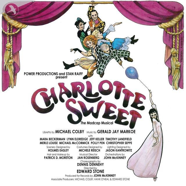 CDJAY21441 - Charlotte Sweet - Original Cast Recording (complete Recording)
