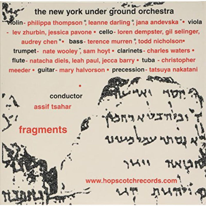 Assif Tsahar & the NY Underground Orchestra: Fragments
