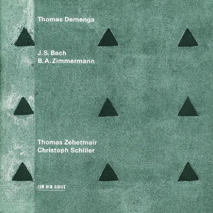 Thomas Demenga: J. S. Bach/B. A. Zimmerman - Works for Solo Strings