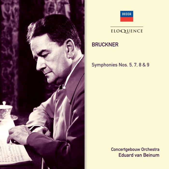 Concertgebouw Orchestra & Eduard Van Beinum: BRUCKNER: Symphonies Nos. 5, 7, 8, 9