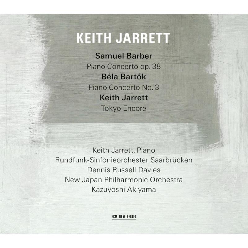 Keith Jarrett, RSO Saarbrucken & Dennis Russell Davies: Barber & Bartok Piano Concertos