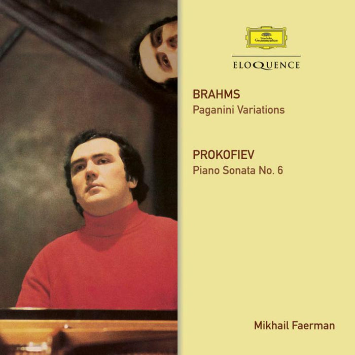Mikhail Faerman: Brahms: Paganini Variations. Prokofiev: Sonata No. 6
