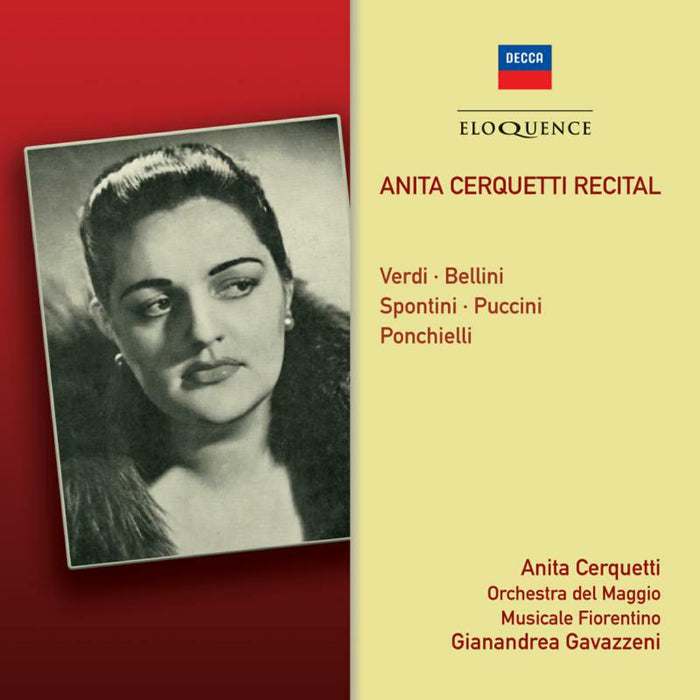 Orchestra Del Maggio Musicale Fiorentino; Gavazzeni: Anita Cerquetti Recital