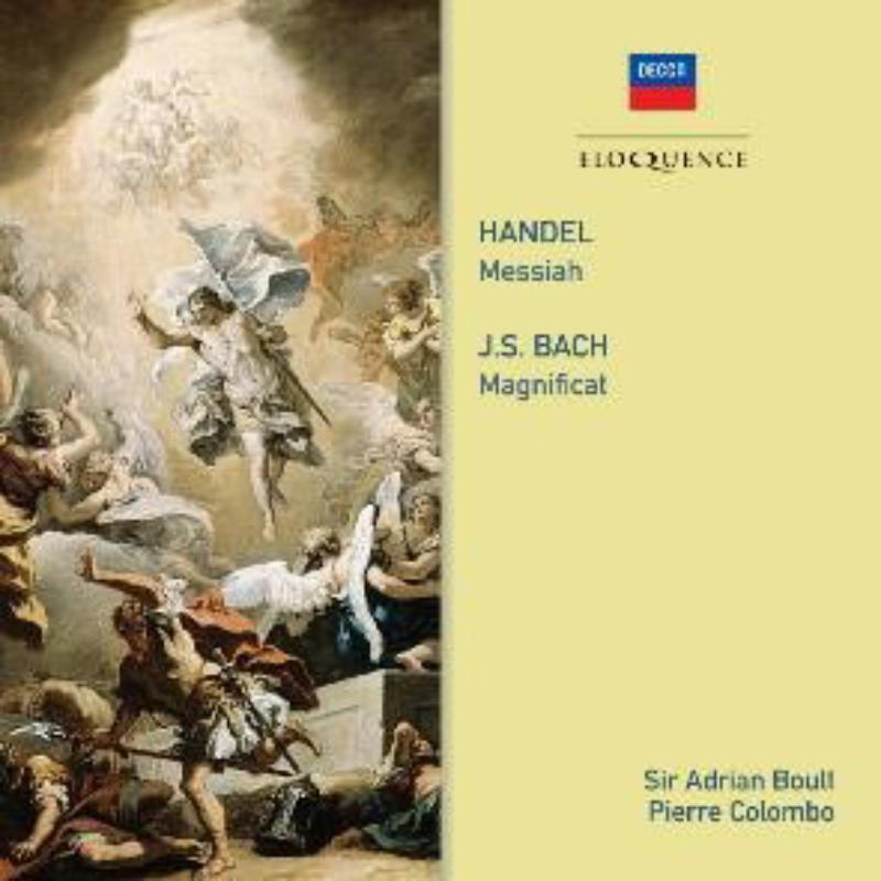Sir Adrian Boult; Pierre Colombo: Handel: Messiah; Bach: Magnificat
