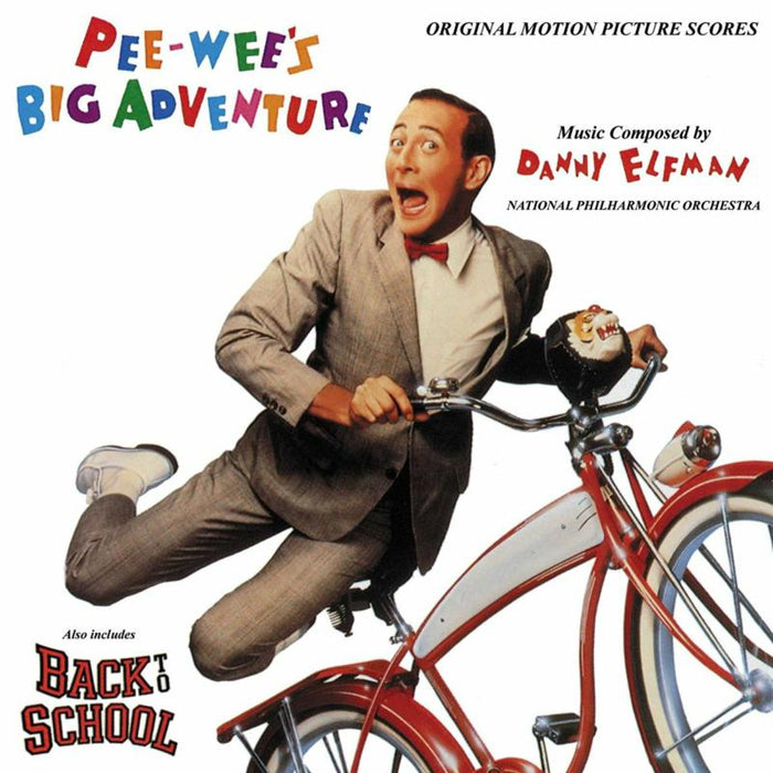 Danny Elfman: Pee-Wee's Big Adventure / Back To School (Original Motion Picture Score / Red Vinyl)