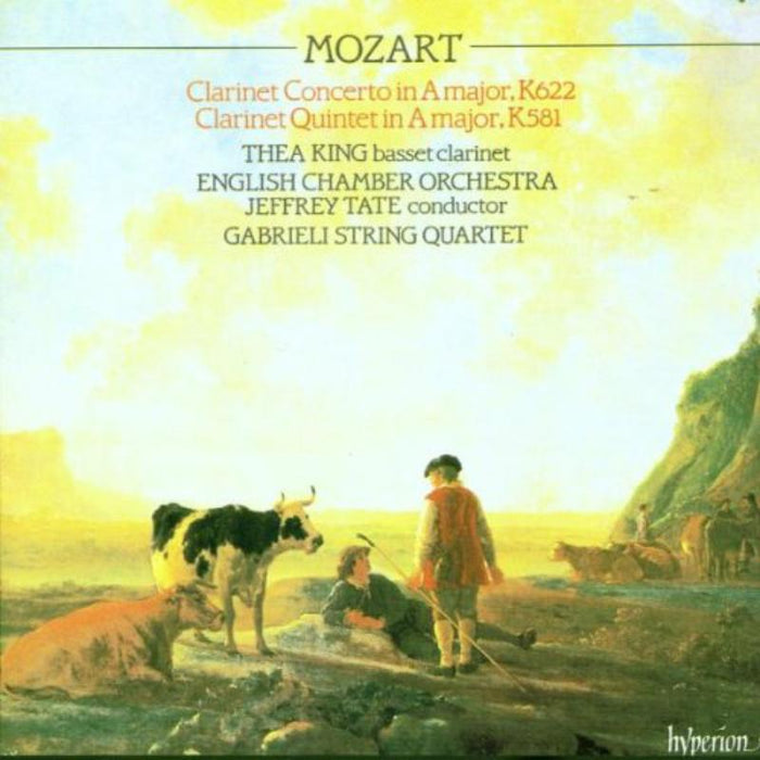 Thea King; Jeffrey Tate: English Chamber Orchestra_x0000_: Mozart: Clarinet Concerto & Clarinet Quintet_x0000_ CD