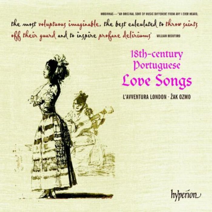 Zak Ozmo: L'Avventura London: 18th-century Portuguese Love Songs