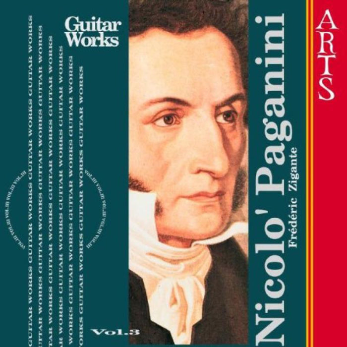 Frederic Zigante: Paganini Music For Guitar 3