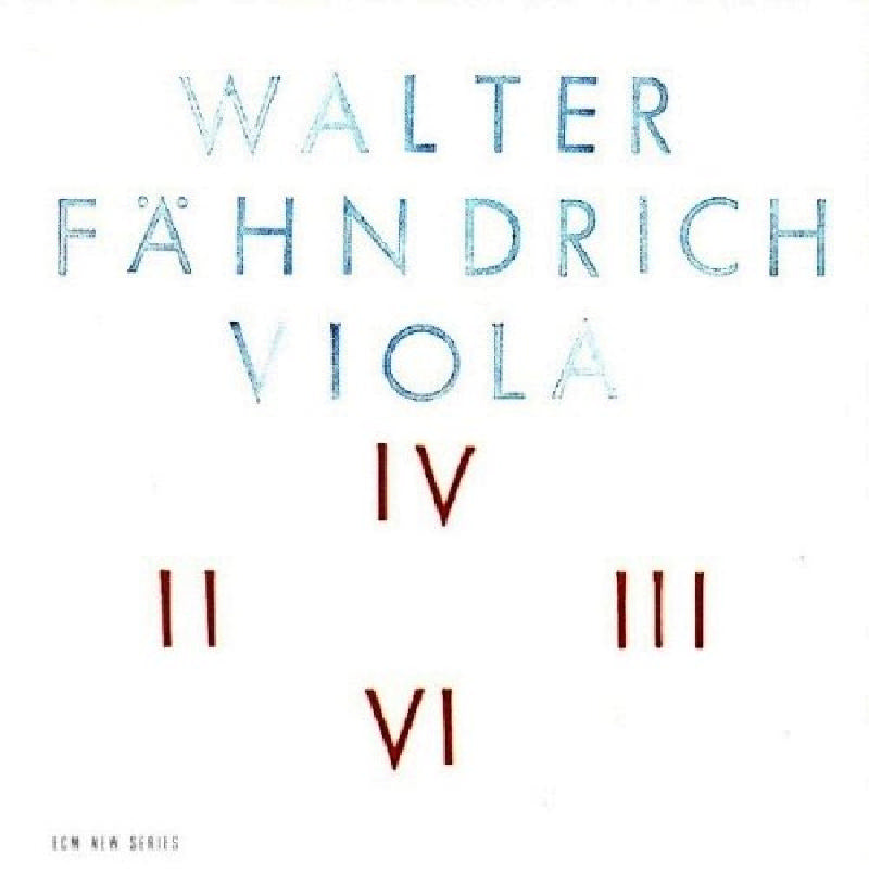Walter Fahndrich: Viola