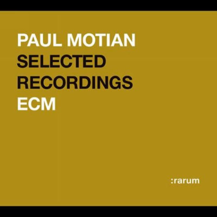 Paul Motian: Selected Recordings