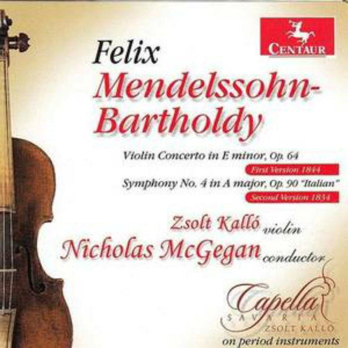 Zsolt Kallo: Mendelssohn: Violin Concerto & Symphony No. 4