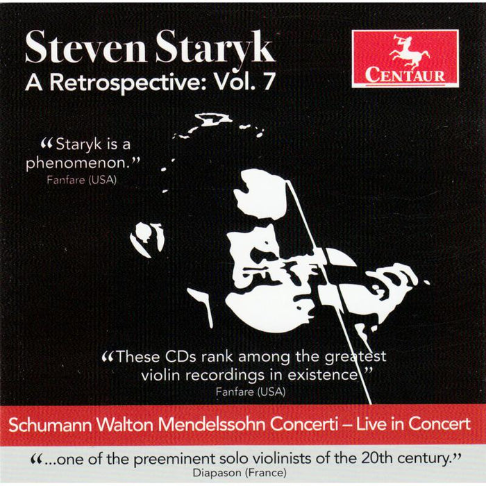 Steven Staryk: Schumann: A Retrospective Volume 7