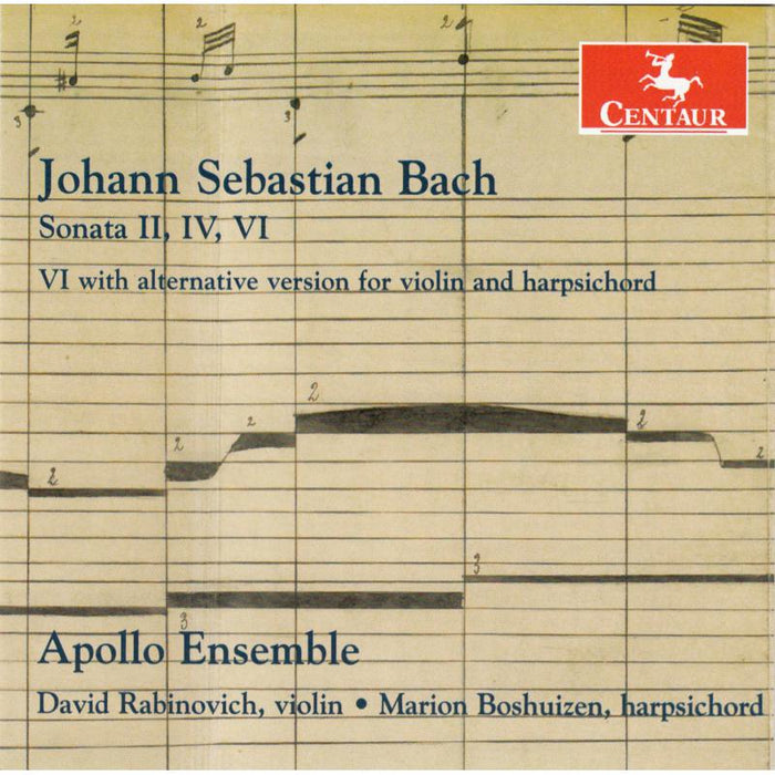 Apollo Ensemble: J.S. Bach: Sonatas for Violin & Harpsichord