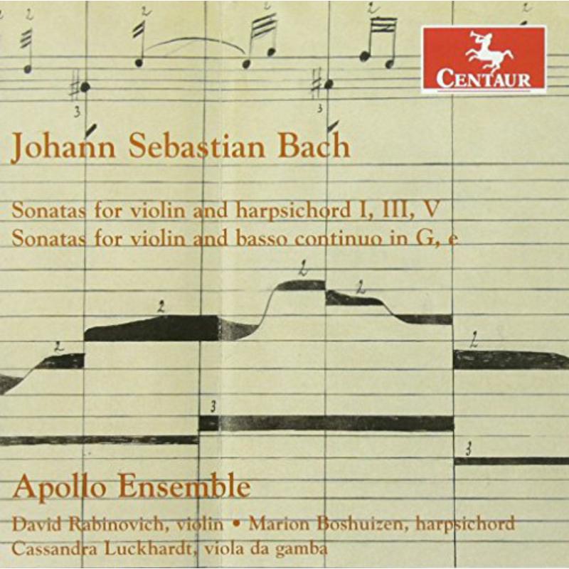 Apollo Ensemble: Bach: Sonatas for Violin and Harpsichord; Sonatas for Violin and Basso Continuo