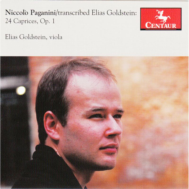 Elias Goldstein: Paganini: 24 Caprices, Op. 1