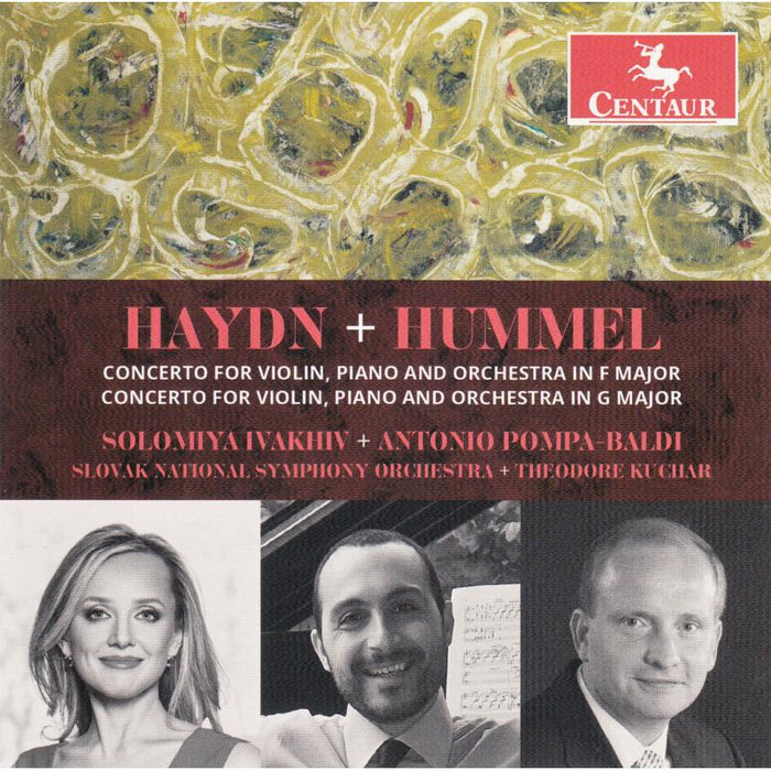 Solomiya Ivakhiv, Antonio Pompa-Baldi & Slovak National Symp: Haydn, Hummel: Concertos for Violin, Piano and Orchestra