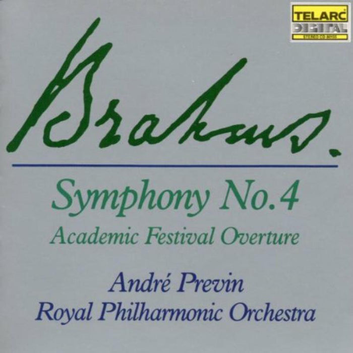 Royal Philharmonic Orchestra & Andre Previn: Brahms: Symphony No. 4, Academic Festival Overture