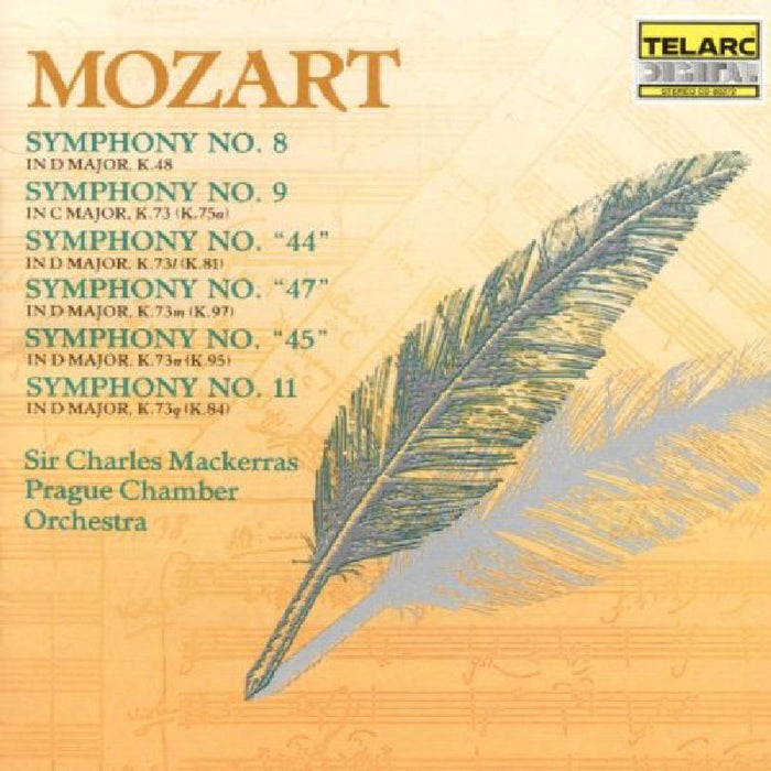 Charles Mackerras: Mozart: Symphonies Nos. 8, 9, 44, 47, 45 & 11