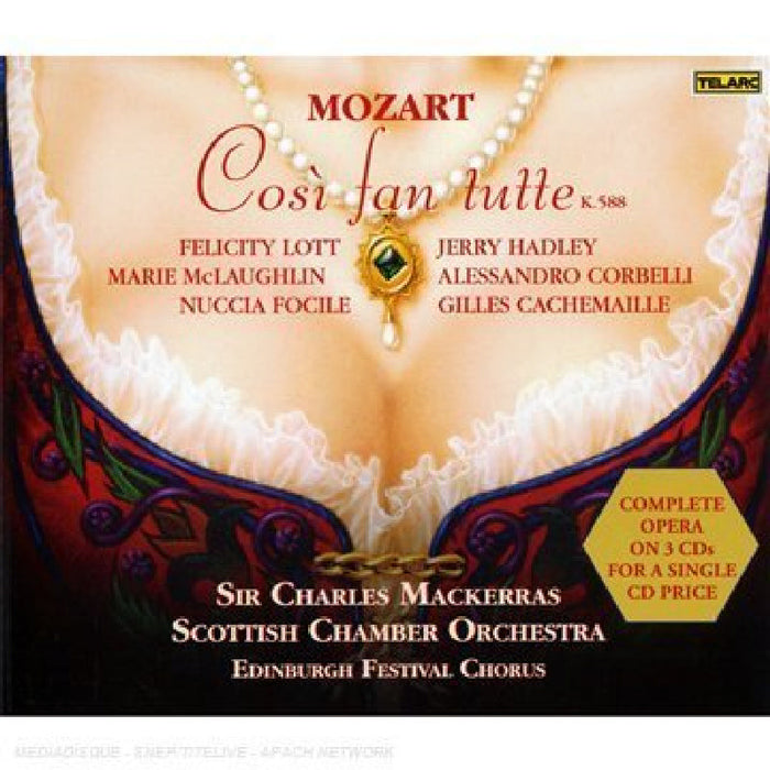Scottish Chamber Orchestra & Sir Charles Mackerras: Mozart: Cosi fan tutte