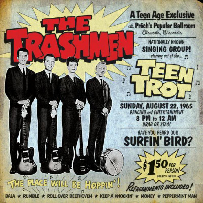 the Trashmen: Teen Trot: Unissued Live '64!