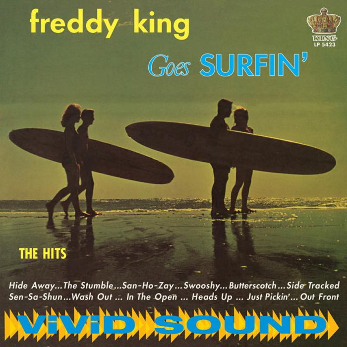 Freddy King: Freddy King Goes Surfin' (BLUE VINYL)