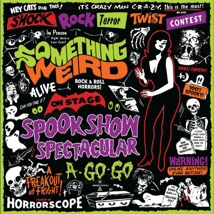 Something Weird: Spook Show Spectacular A-Go-Go (Green Vinyl) (LP+DVD)