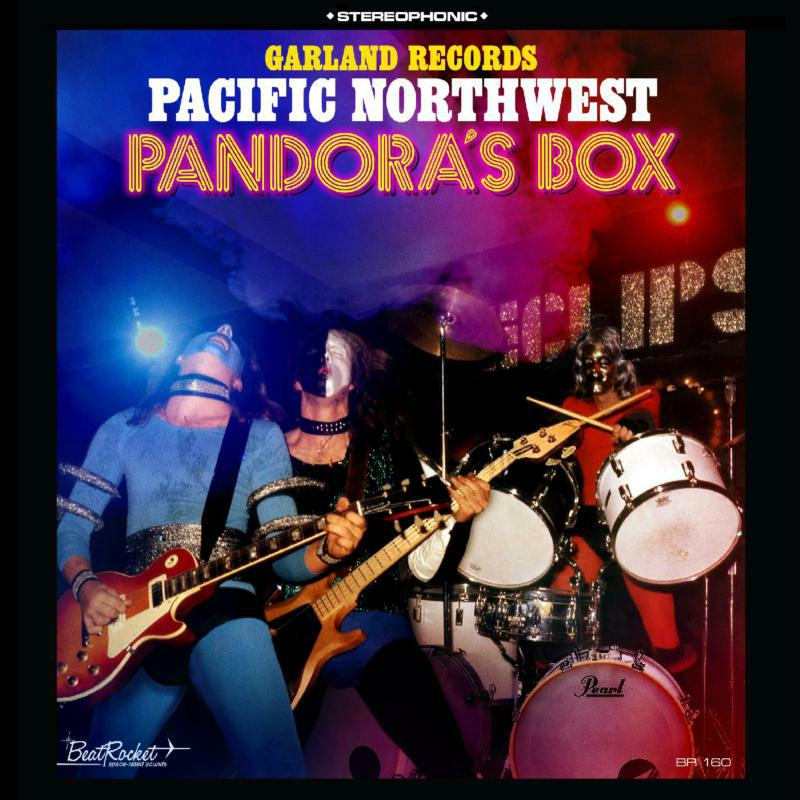 Various Artists: Garland Records Pacific Northwest Pandora's Box (Blue Vinyl) (LP)