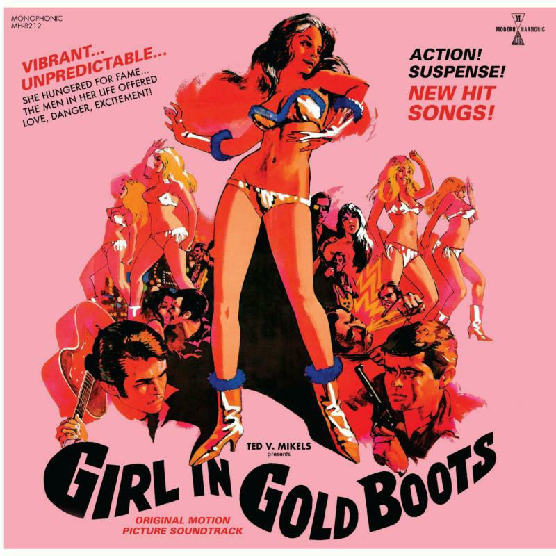 O.S.T.: Girl In Gold Boots (Gold Coloured Vinyl) (LP+ DVD)