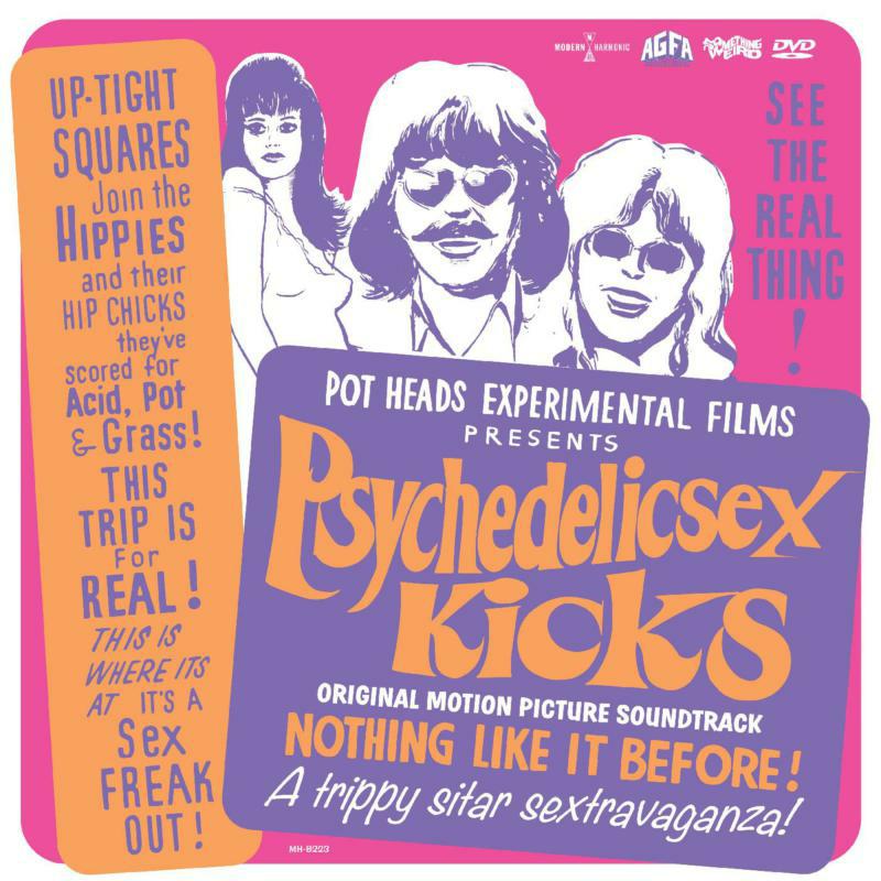 O.S.T.: Psychedelic Sex Kicks (Coloured Vinyl) (LP+ DVD)