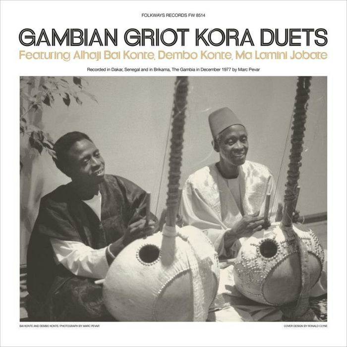 Alhaji Bai Konte, Dembo Konte, Ma Lamini Jobate: Gambian Griot Kora Duets (LP)