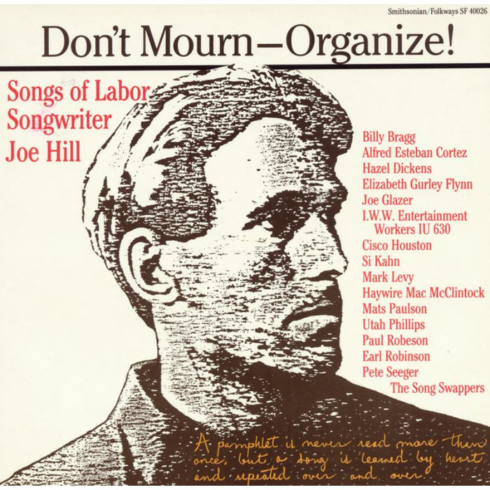 Various Artists: Don't Mourn-Organize!: Songs of Labor Songwriter Joe Hill