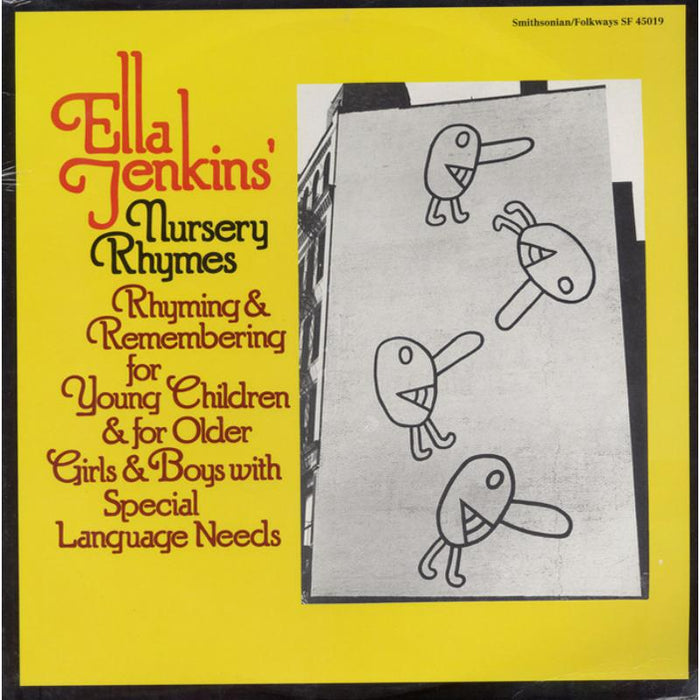 Ella Jenkins: Nursery Rhymes: Rhyming & Remembering for Young Children & for Older Girls & Boys with Special Language Needs