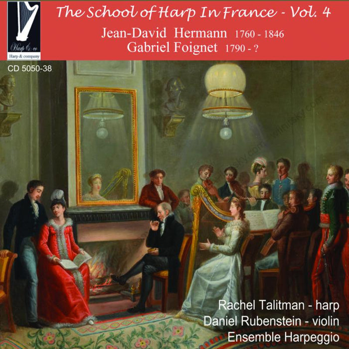 Rachel Talitman: Hermann: The School of Harp in France Vol 4