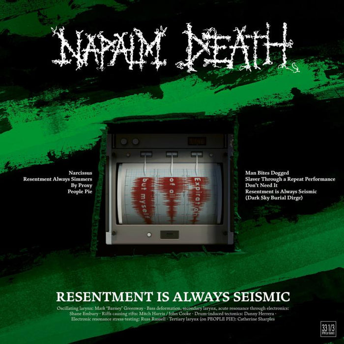 Napalm Death: Resentment is Always Seismic - a final throw of Throes