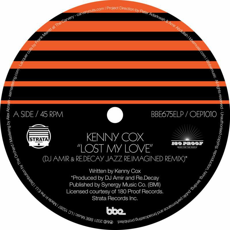 Kenny Cox: Lost My Love (DJ Amir & Re.Decay Jazz Re.Imagined Remix) (12)