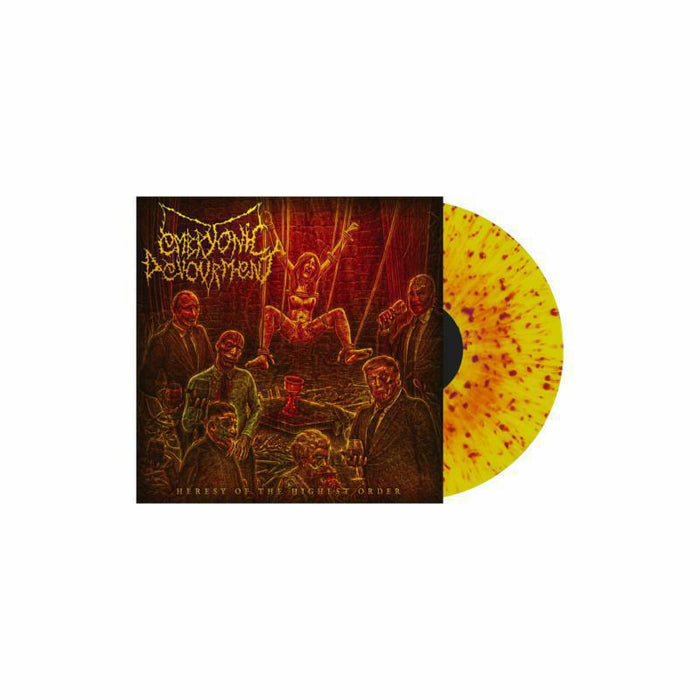Embryonic Devourment: Heresy of the Highest Order (Vomit Splatter Vinyl) (LP)
