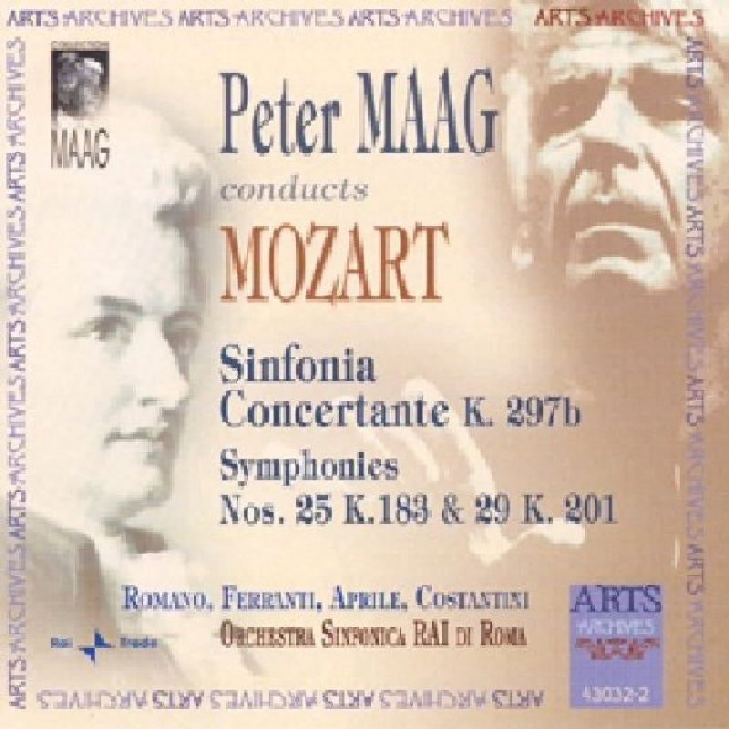 Peter Maag: Mozart: Sinfonia Concertante; Symphonies Nos. 25 & 29