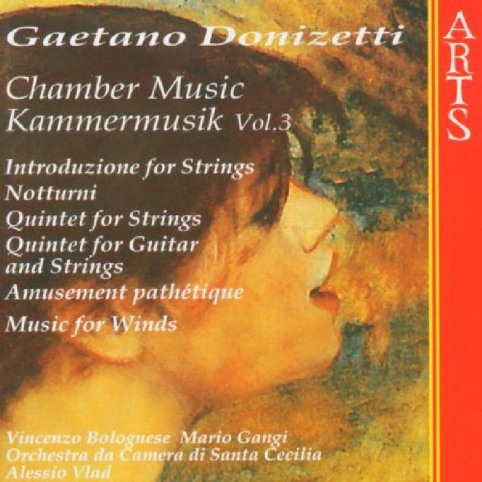 Santa Cecilia Chamber Orchestra: Donizetti: Chamber Music, Vol. 3