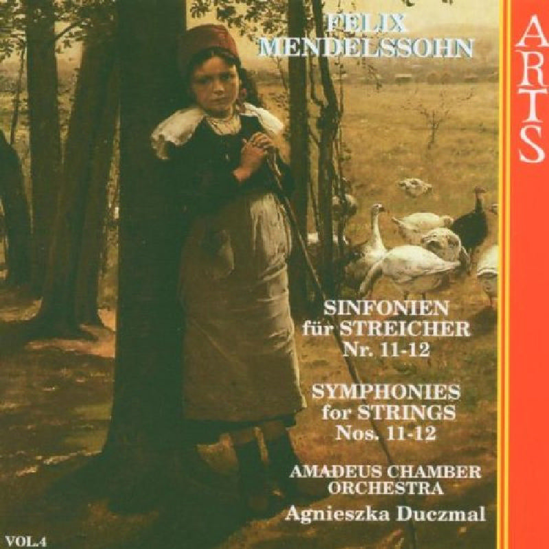 Agnieszka Duczmal: Mendelssohn: Symphonies for Strings Nos. 11-12