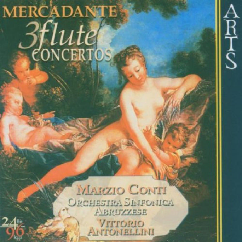 Marzio Conti: Mercadante: 3 Flute Concertos