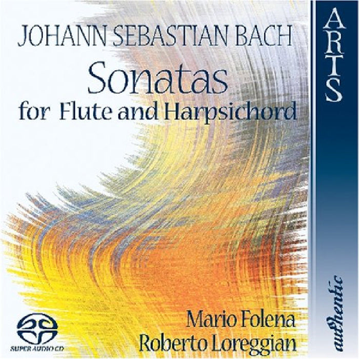 Mario Folena: Johann Sebastian Bach: Sonatas for Flute and Harpsichord