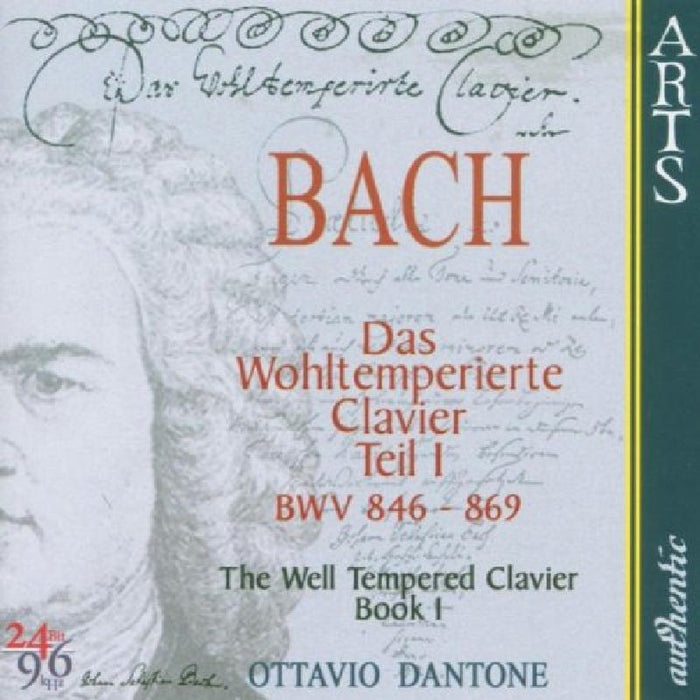Ottavio Dantone: Bach: Das Wohltemperierte Clavier, Teil I