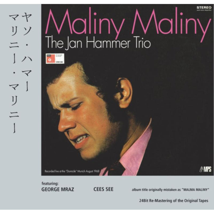 The Jan Hammer Trio: Maliny Maliny