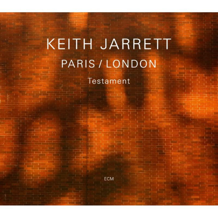 Keith Jarrett: Paris / London - Testament