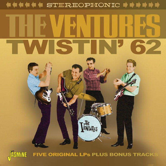 The Ventures: Twistin' 62 - Five Original LPs Plus Bonus Tracks