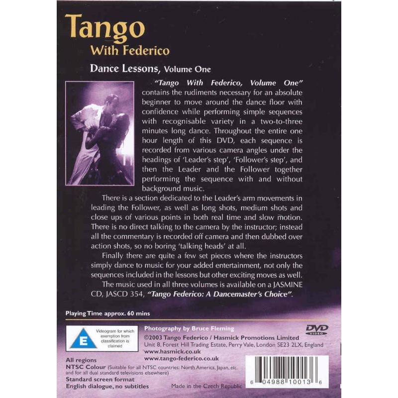 Federico: Tango With Federico: Dance Lessons Volume 1