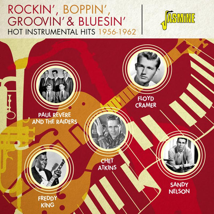 Various Artists: Rockin', Boppin', Groovin', & Bluesin' - Hot Instrumental Hits 1956-1962