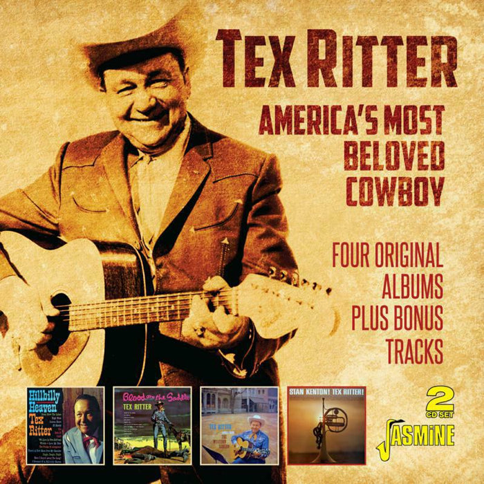 Tex Ritter: America's Most Beloved Cowboy - Four Original Albums Plus Bonus Tracks (2CD)